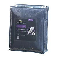 Serta Fleece to Sherpa Electric Throw