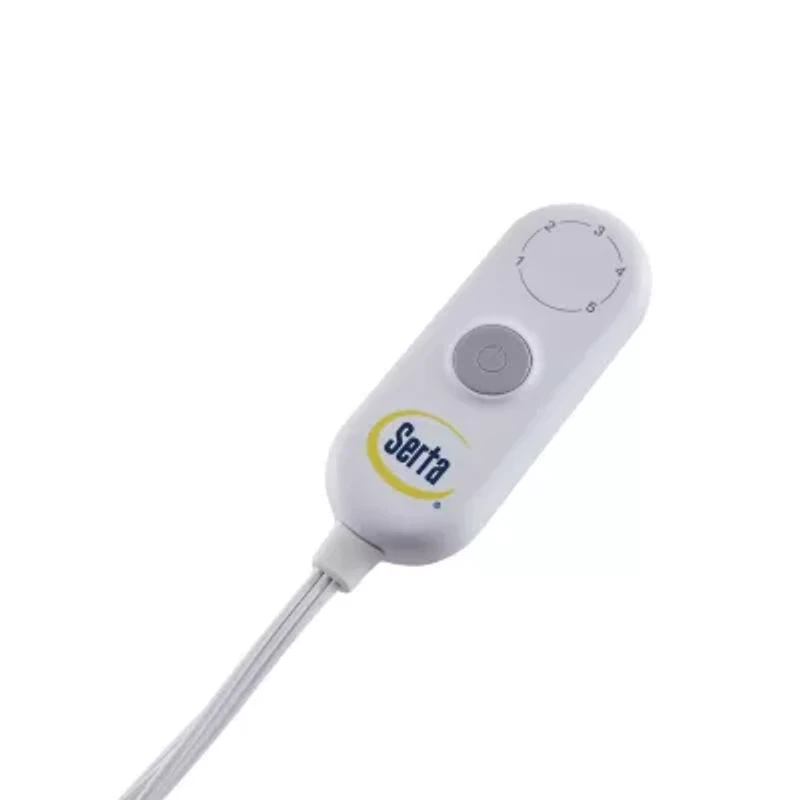 Serta® Leena Shaggy Faux Fur Heated Throw