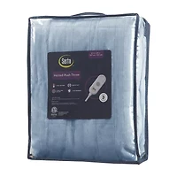 Serta Plush Heated Lightweight Electric Throw