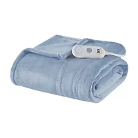 Serta Plush Heated Lightweight Electric Throw