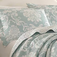 Laura Ashley Venetia Floral Reversible Quilt Set