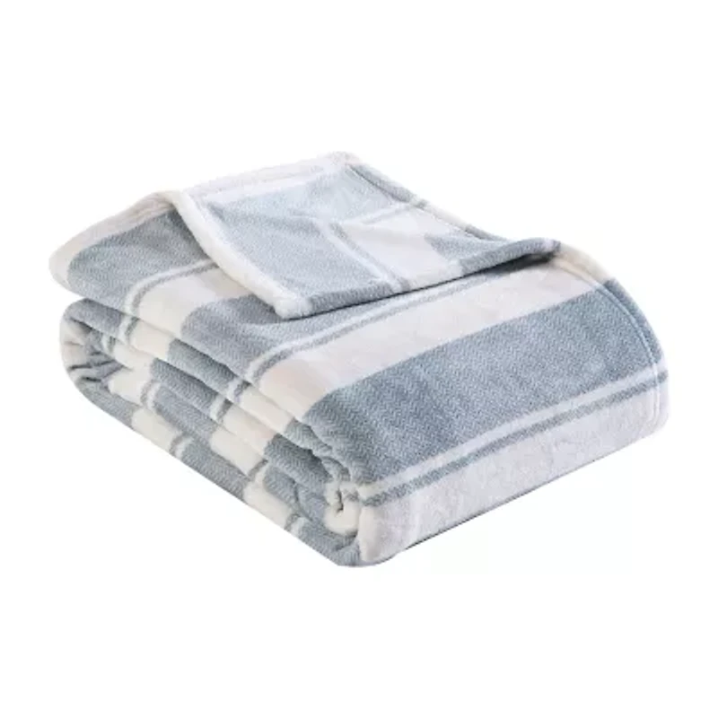 Eddie Bauer Stones Stripe Coverlet