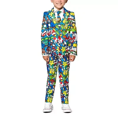 Opposuits Super Mario Little Boys 3-pc. Suit Set