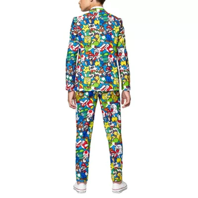 Opposuits Super Mario Big Kid Boys 3-pc. Suit Set