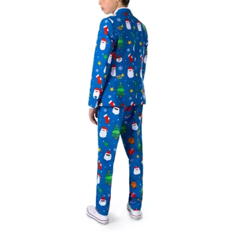 Opposuits Christmas Big Kid Boys 3-pc. Suit Set