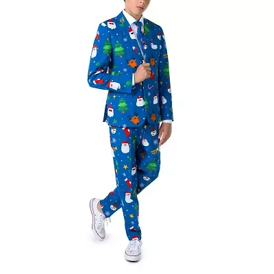 Opposuits Christmas Big Kid Boys 3-pc. Suit Set