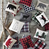 Eddie Bauer Bear Rectangular Throw Pillow