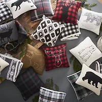 Eddie Bauer Bear Rectangular Throw Pillow