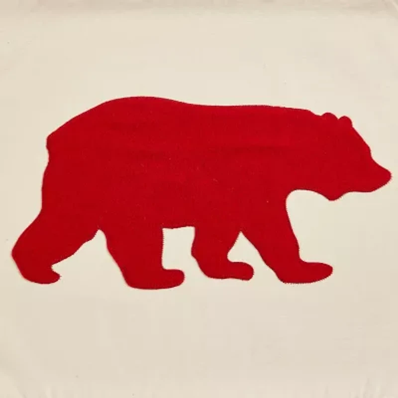 Eddie Bauer Bear Rectangular Throw Pillow