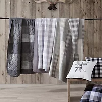 Laura Ashley Harper Green 18" X 18" Decorative Pillow