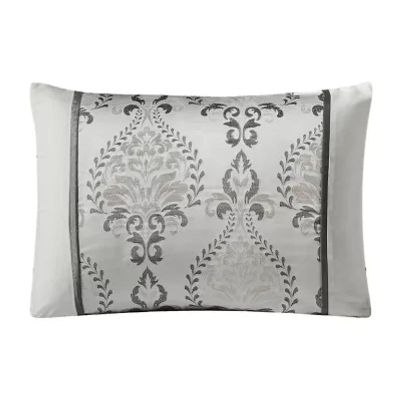 Richmond Park Morgan 7-pc. Damask + Scroll Midweight Comforter Set