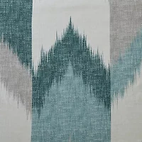 INK+IVY Alpine Cotton Printed Shower Curtain