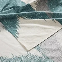 INK+IVY Alpine Cotton Printed Shower Curtain