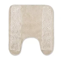 Popular Bath Rose Vine Bath Contour Rug