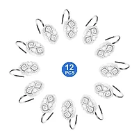Popular Bath Monaco Shower Curtain Hooks