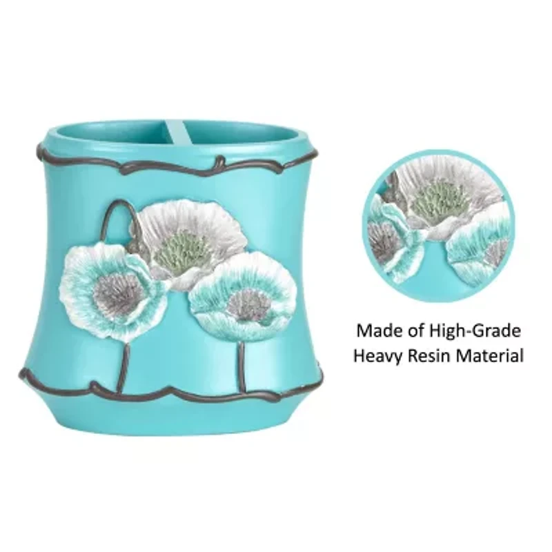 Popular Bath Poppy Fields Toothbrush Holder