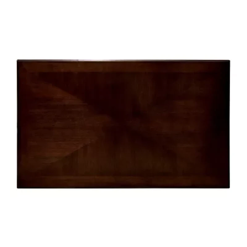 Palmvilla Dining And Kitchen Collection Rectangular Wood-Top Dining Table