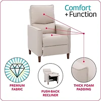 Alder Track-Arm Manual Recliner