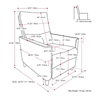 Alder Track-Arm Manual Recliner