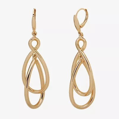 Worthington Womens Drop Earrings
