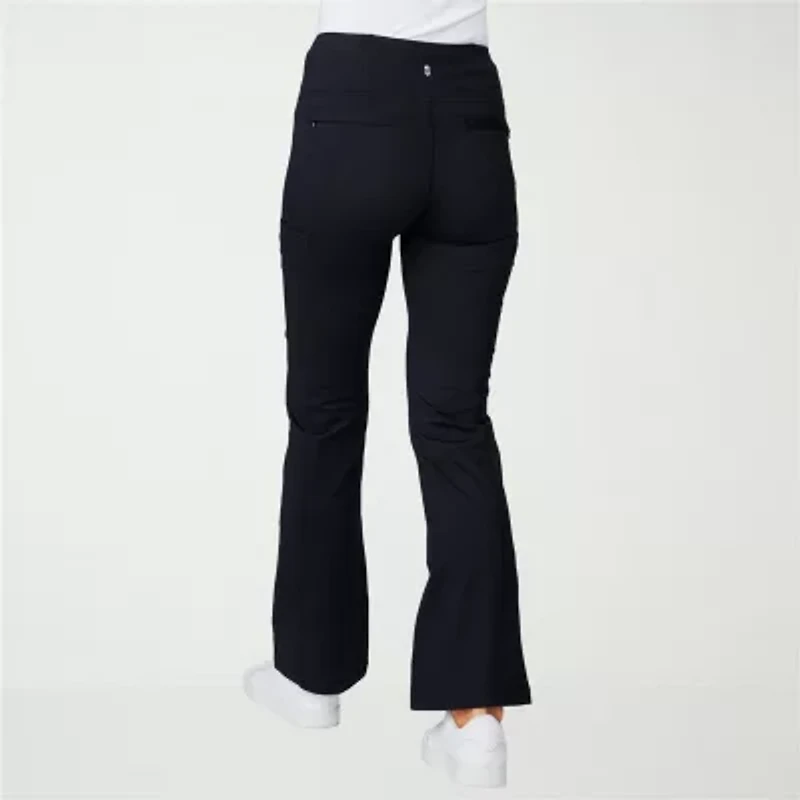 Free Country Womens Wide Leg High Rise Active Pull-On Pant