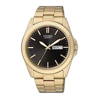 Citizen® Mens Gold-Tone Stainless Steel Watch BF0582-51F