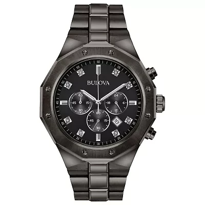 Bulova Classic Mens Gray Bracelet Watch 98d142