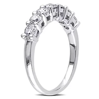 Womens 1 CT. T.W. Natural White Diamond 14K Gold Wedding Band