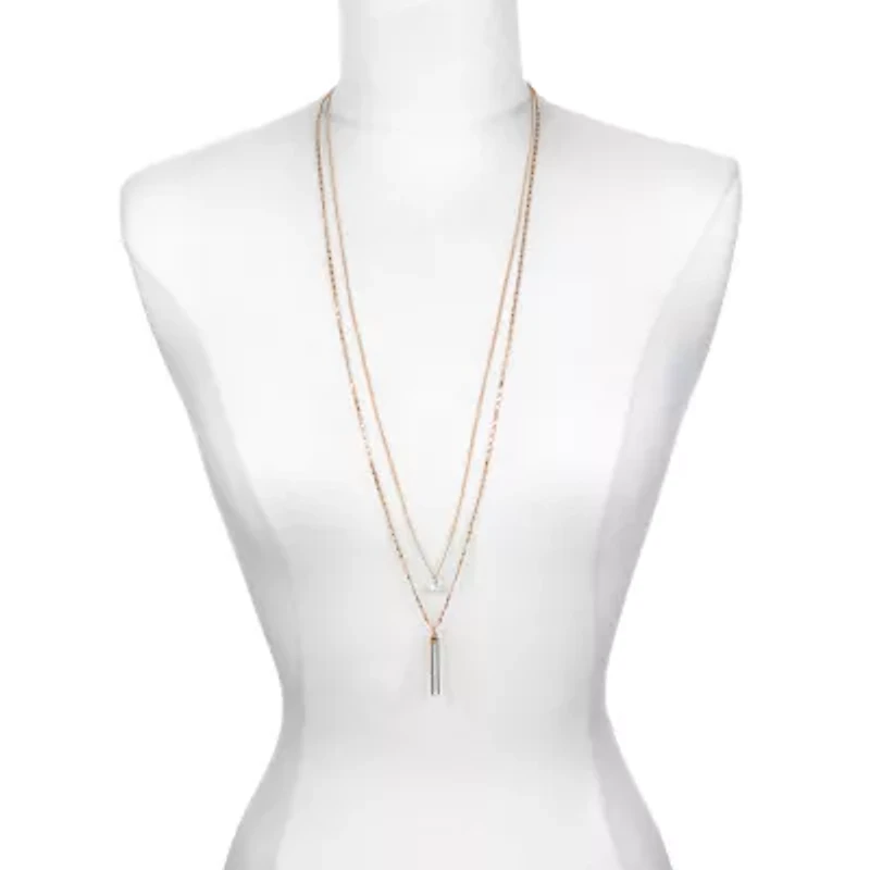Bijoux Bar Delicates Womens 30 Inch Strand Necklace