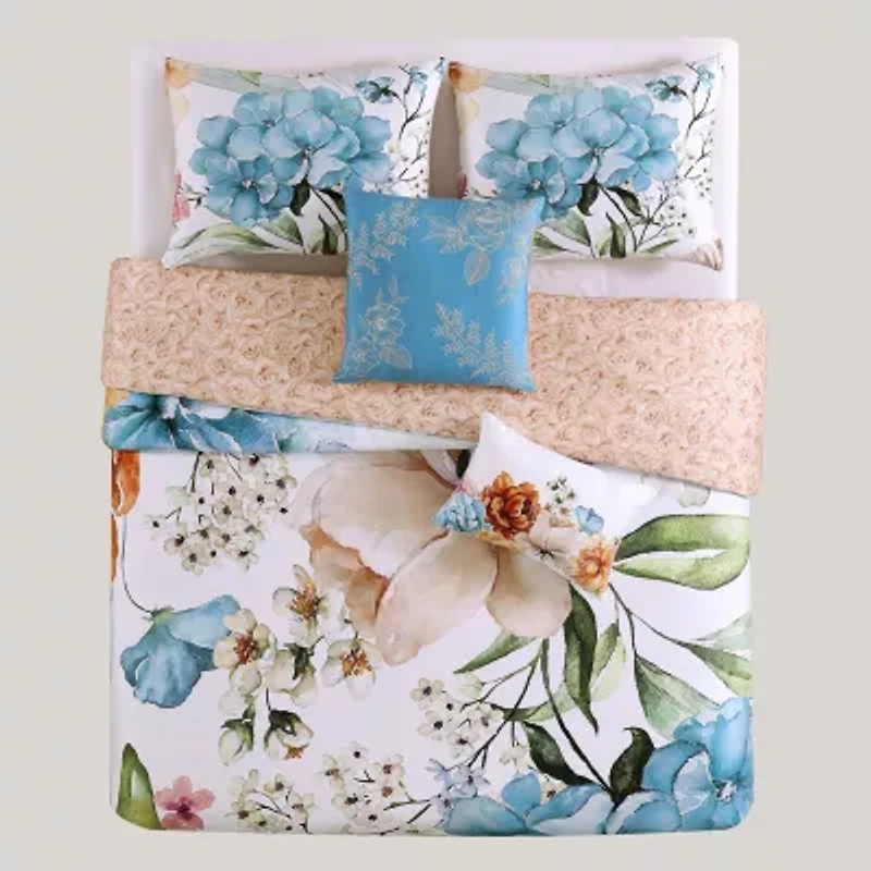 Bebejan Maia 5-pc. Reversible Cotton Comforter Set