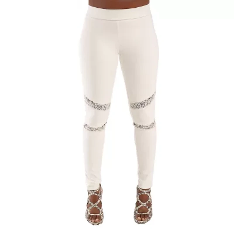 Poetic Justice Womens Mid Rise 29" Full Length Leggings