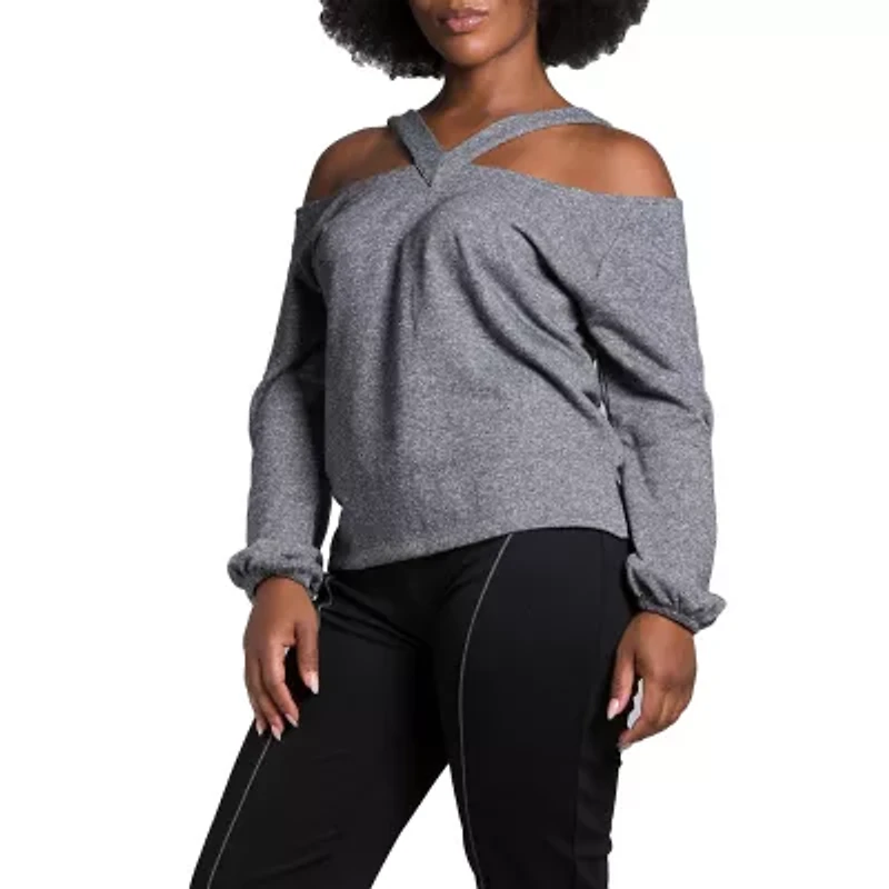 Poetic Justice Womens Long Sleeve Sweatshirt
