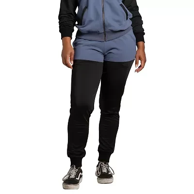 Poetic Justice Womens Cuffed Mid Rise Jogger Pant