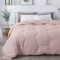 St. James Home Honeycomb Stitch Midweight Hypoallergenic Comforter