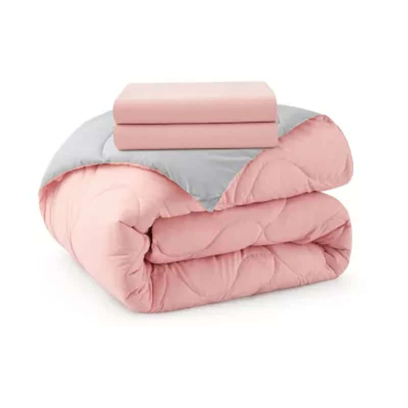 St. James Home Lightweight Reversible Midweight Comforter Set