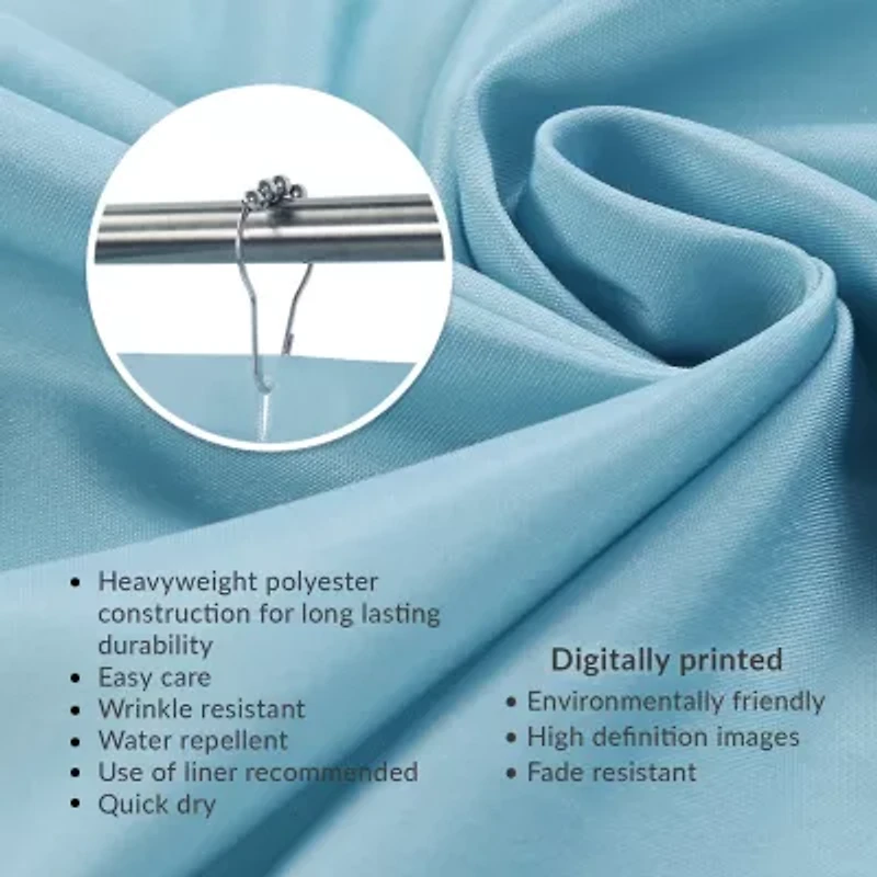 Thomas Kinkade The Garden Of Prayer Shower Curtain