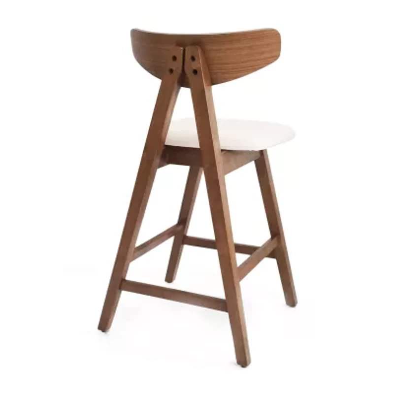 Stocker 2Pc Counter Height Upholstered Bar Stool