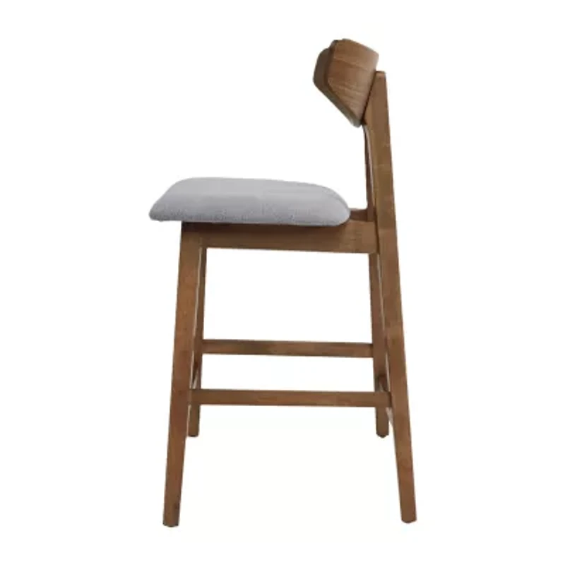 Stocker 2Pc Counter Height Upholstered Bar Stool