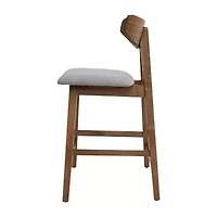 Stocker 2Pc Counter Height Upholstered Bar Stool