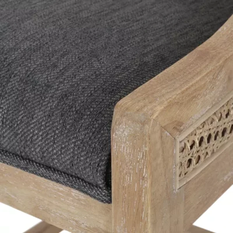 Breck 2Pc Counter Height Upholstered Bar Stool