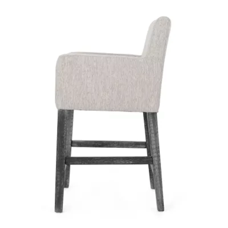 Armga 2Pc Counter Height Upholstered Bar Stool