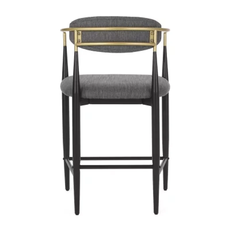Elmore 2Pc Counter Height Upholstered Bar Stool