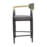 Elmore 2Pc Counter Height Upholstered Bar Stool