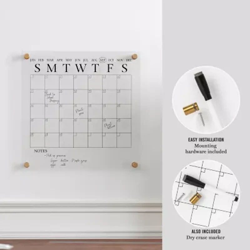 Martha Stewart Dry Erase Wall Calendar