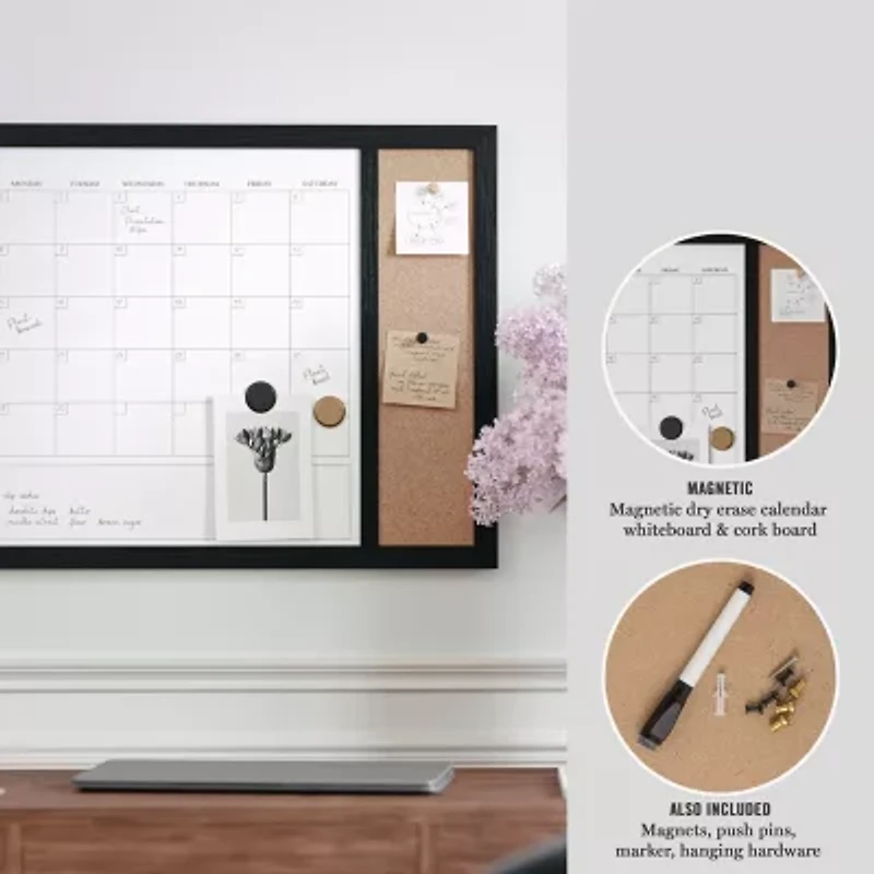 Martha Stewart 24x18 Wall Calendar/Cork Board