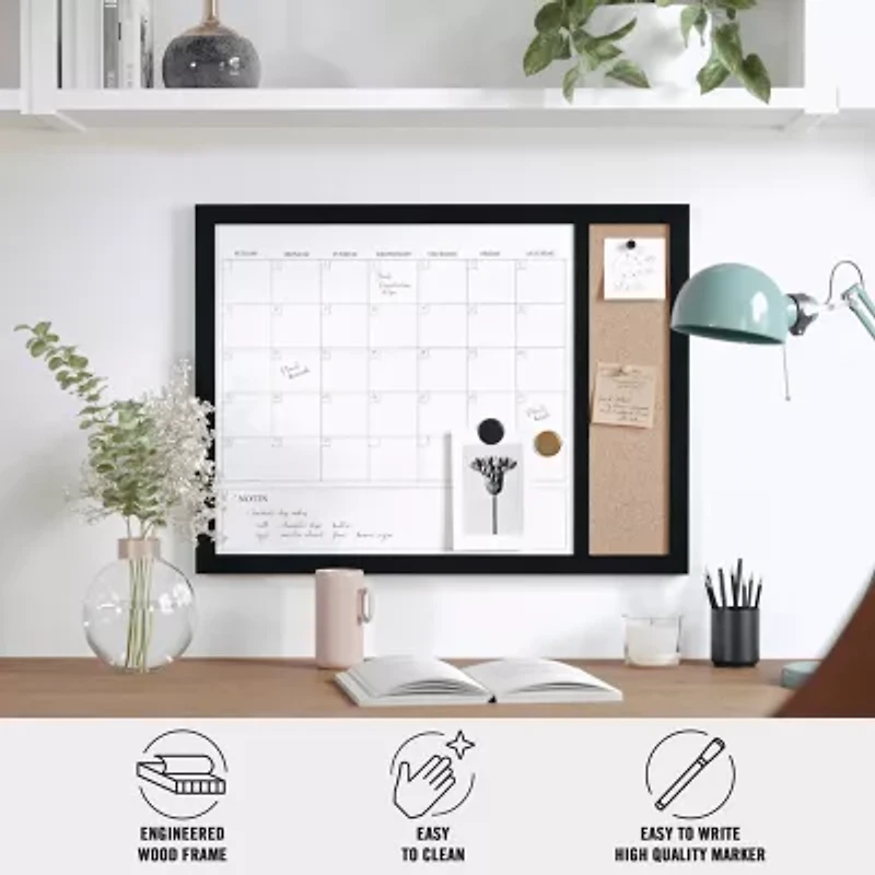 Martha Stewart 24x18 Wall Calendar/Cork Board