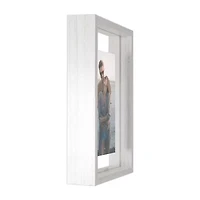 Malden "5""X7"" & 6""X8"" White Deep Float" Tabletop Frame