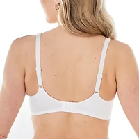Bestform Satin Trim Wireless Cotton Bra with Unlined Cups-5006715