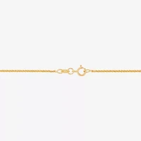 Made Italy Womens 14K Gold 18 Inch Fashion Chain Necklace