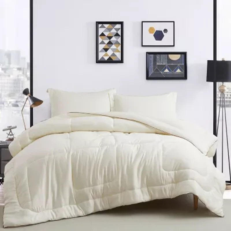 St. James Home All Season Satin Midweight Comforter Set